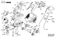 Bosch 3 600 H81 C30 ROTAK 40 Lawnmower Spare Parts